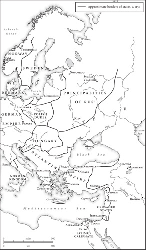 Map 5 Eastern Europe in 1150 Map 6 Western Europe in 1500 Map 7 Eastern - photo 6