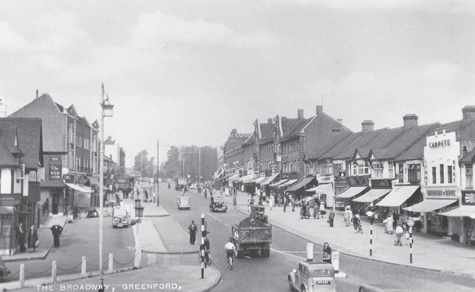 5 Greenford Broadway in the 1950s we turned right at the Red Lion pub for - photo 5