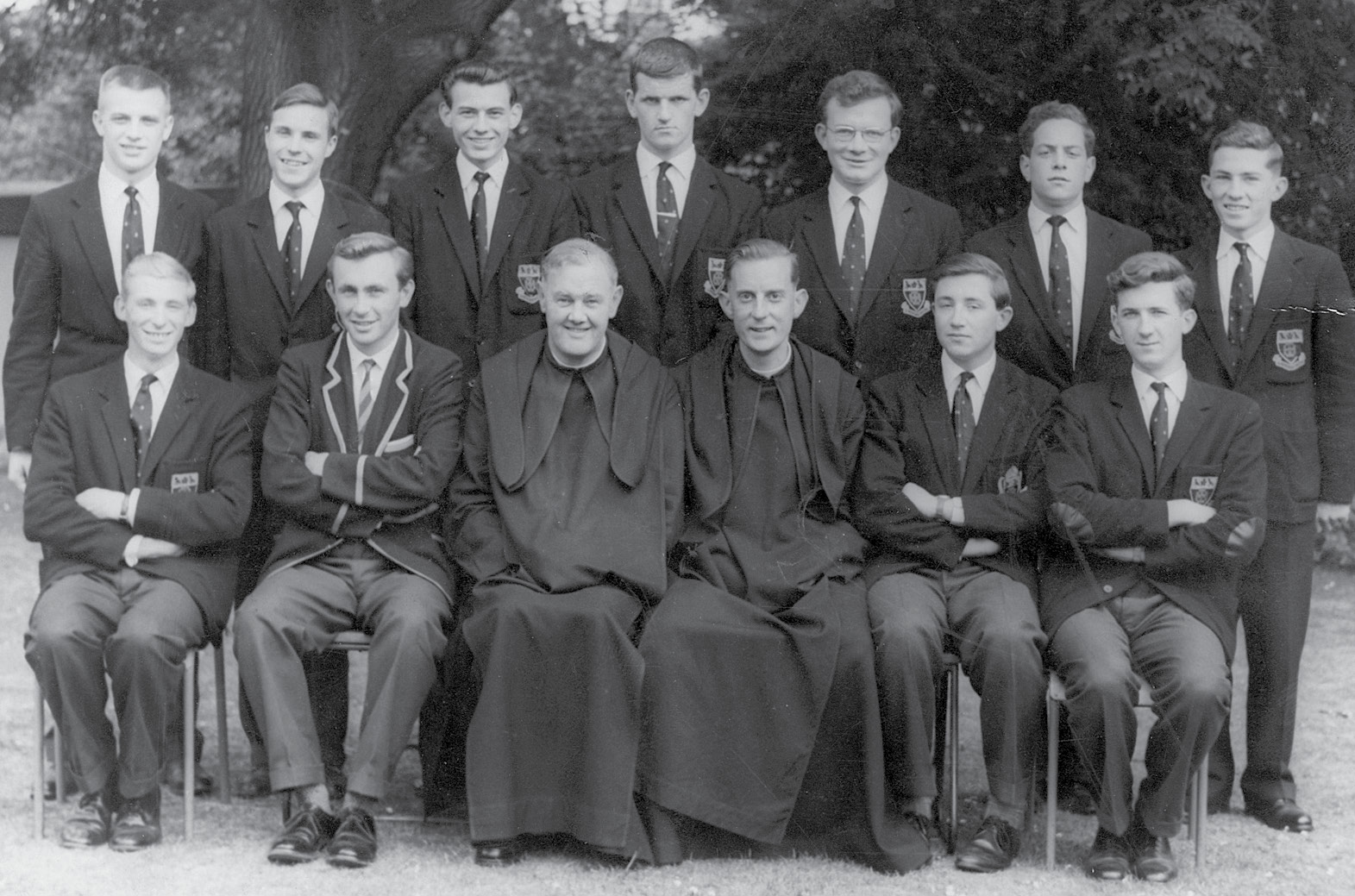 9 The school prefects of St Benedicts Ealing I am on the left at the back - photo 9
