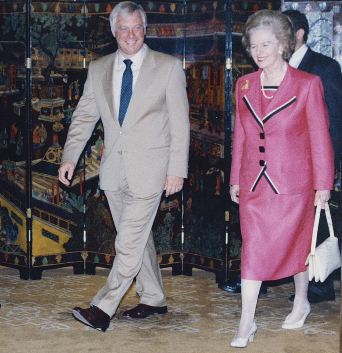 22 Stepping out with Margaret Thatcher in Hong Kong She strongly supported - photo 23