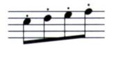 Staccato volante is an up-bow spiccato that includes several notes in one - photo 11