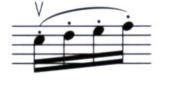 Saltando is a down-how spiccato that includes several notes in one bow-stroke - photo 12