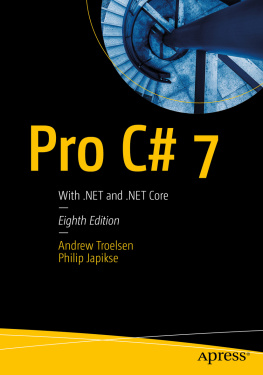Andrew Troelsen Pro C# 7: With .NET and .NET Core