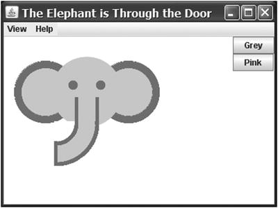 Figure 1-1 Screenshot for the Elephant Is Through the Door program Much - photo 1