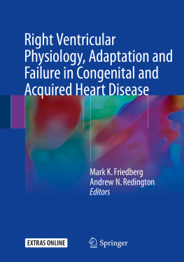 Mark K. Friedberg - Right Ventricular Physiology, Adaptation and Failure in Congenital and Acquired Heart Disease