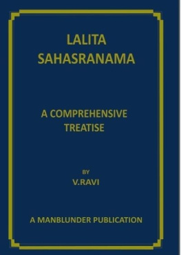 V RAVI LALITA SAHASRANAMA