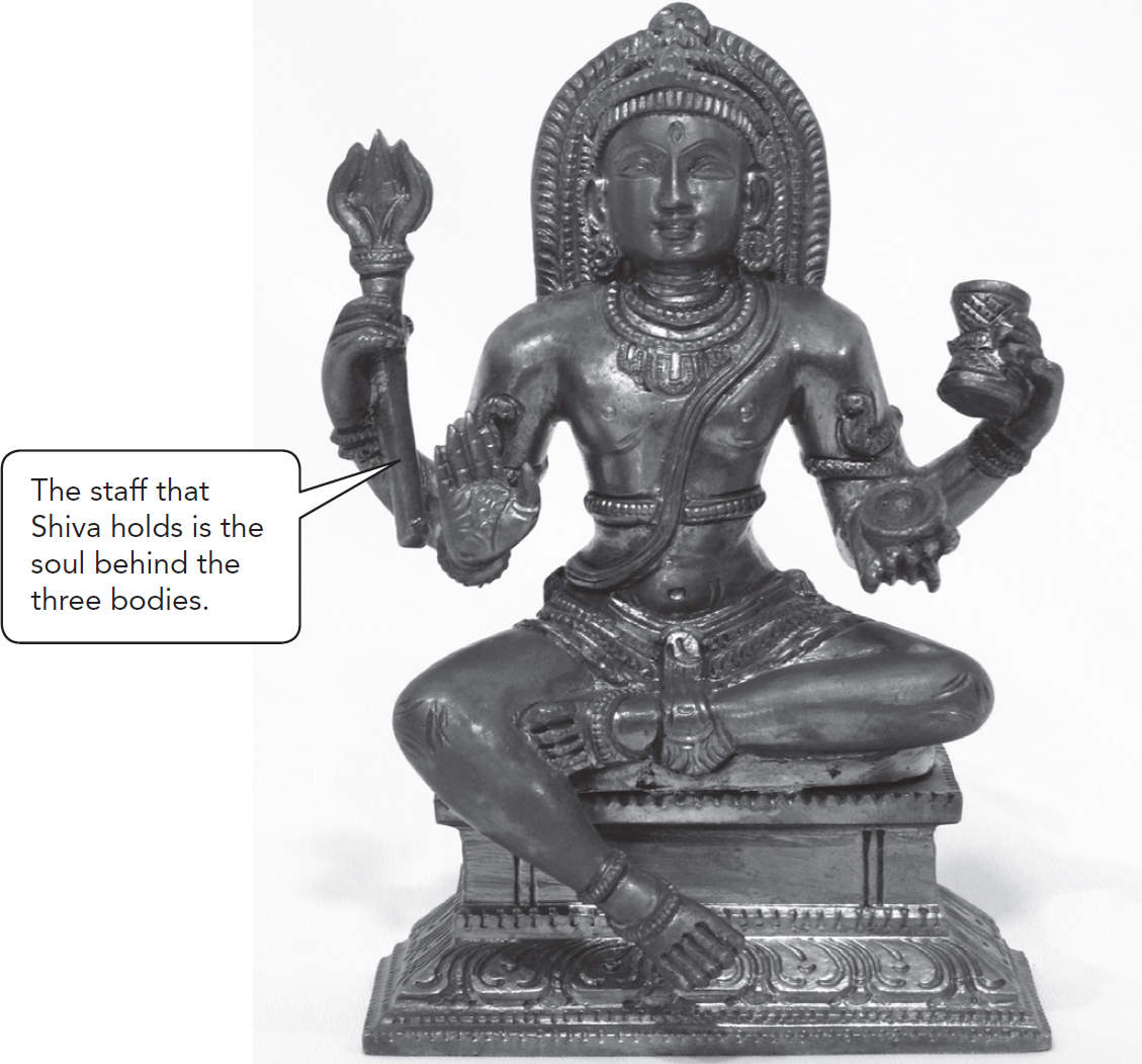 Bronze of Shiva holding the trident The scriptures state that every living - photo 5