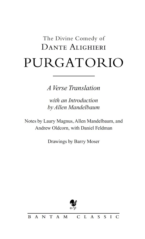 This translation of the PURGATORIO is inscribed to Irma Brandeis and Helaine - photo 1