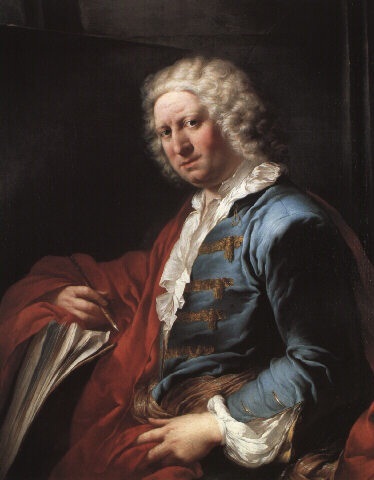 Portrait of Giovanni Paolo Panini by Louis Gabriel Blanchet Panini influenced - photo 17