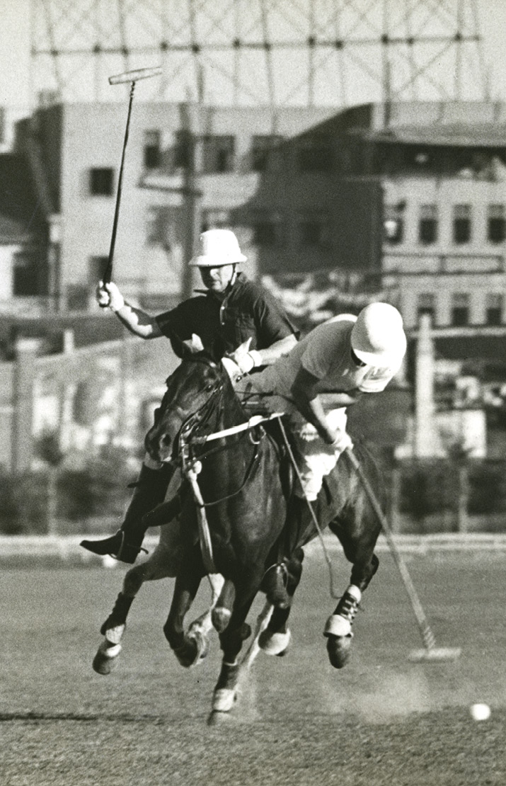 An American Shanghailander Chuck Culbertson right on the polo field 1940 - photo 10