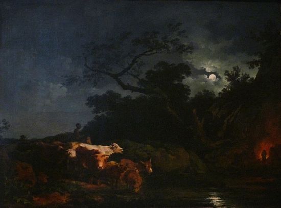 Moonlight by Philip de Loutherbourg 1777 a likely source of inspiration - photo 17