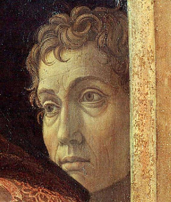 Self portrait of Bellinis brother-in-law Andrea Mantegna 1466 The Chiesa - photo 15