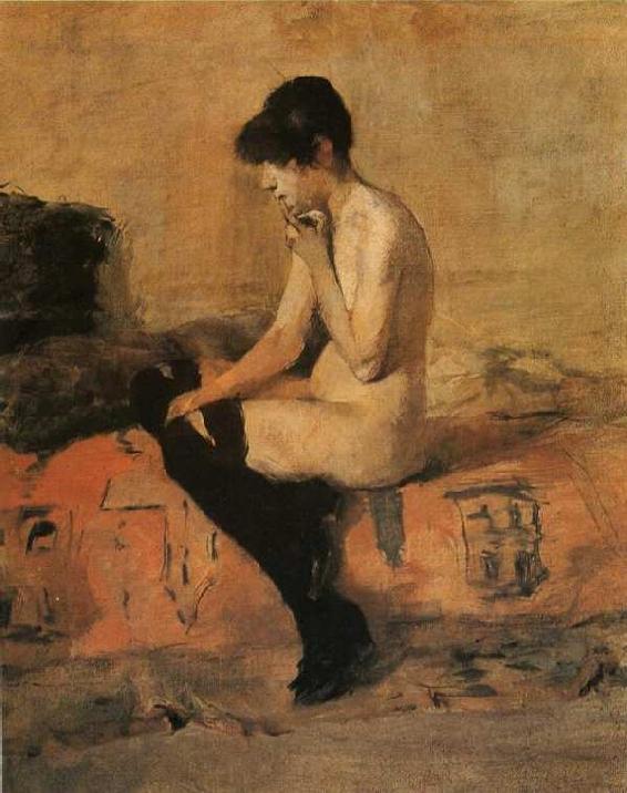 Study of a Nude 1882 The General at the River c1881-1882 The Young Routy - photo 37