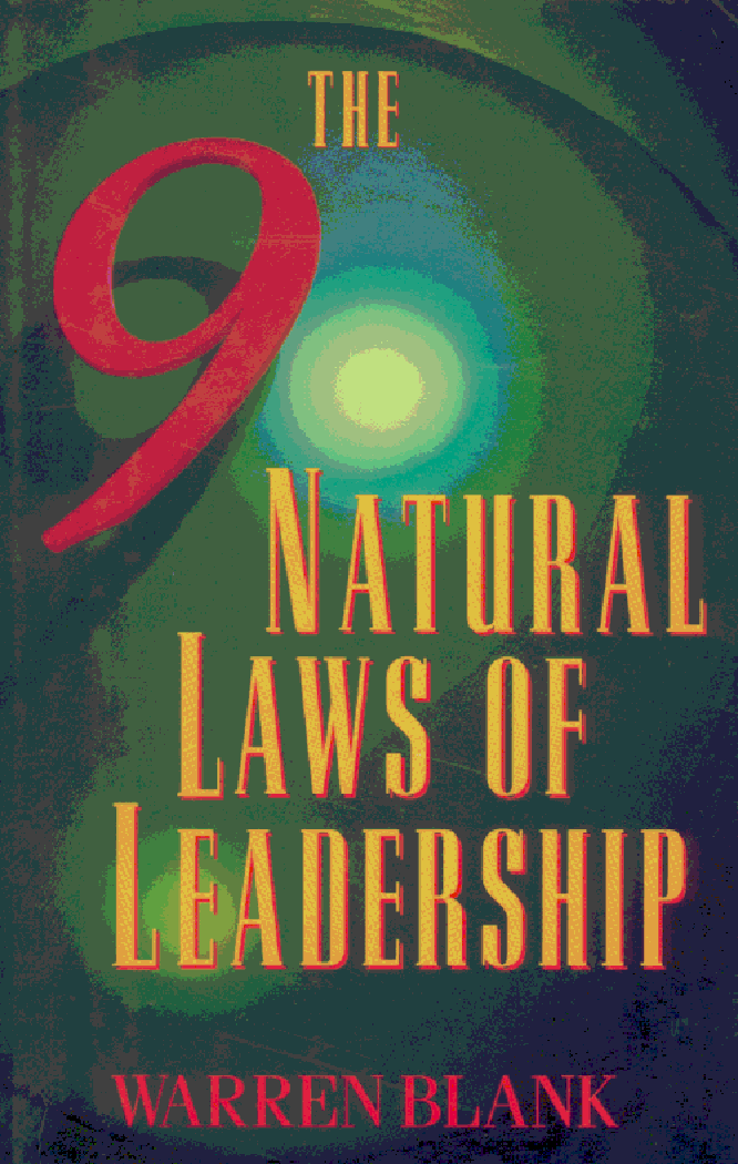 title The 9 Natural Laws of Leadership author Blank Warren - photo 1