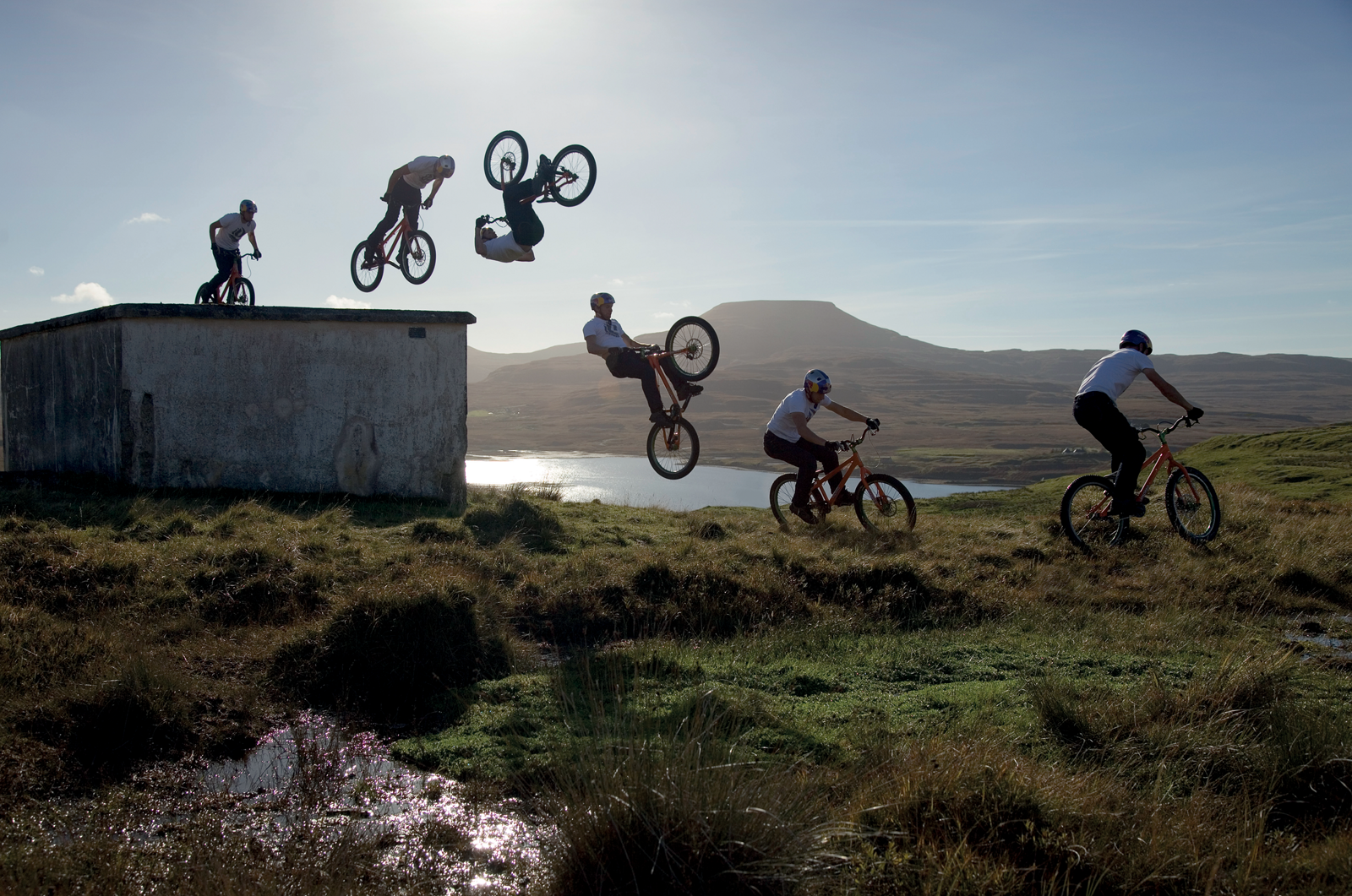 11 Bunny-hop front-flipping off an old water tank above Dunvegan 2010 12 - photo 13