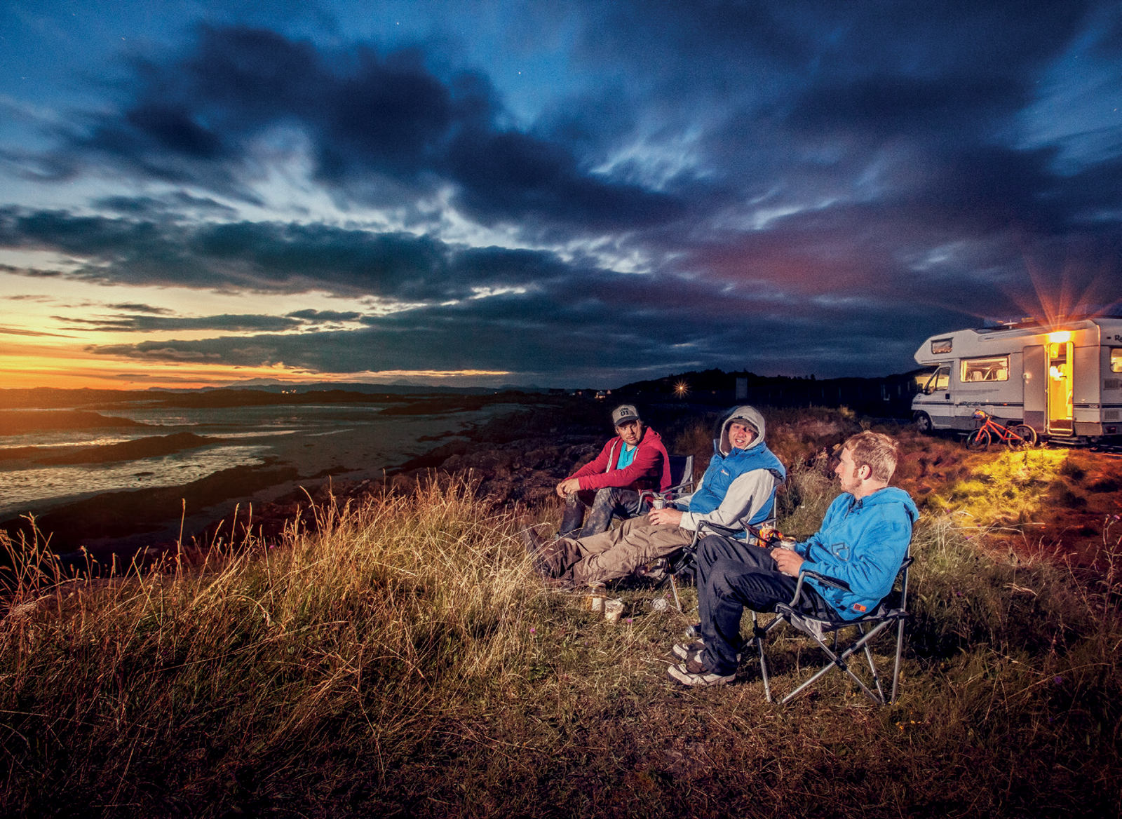 12 From right to left Dave Sowerby Mark Huskisson me Camping out at - photo 14