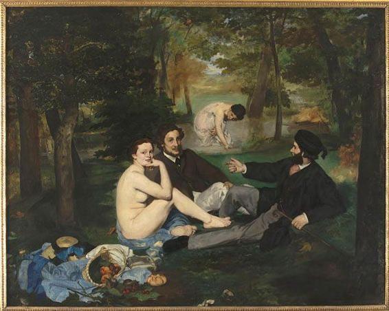 The Luncheon on the grassEdouard ManetMuse dOrsay Paris E Manet The - photo 2