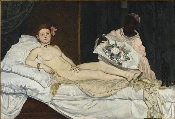 OlympiaEdouard ManetMuse dOrsay Paris E Manet Olympia 1863 The ancient - photo 3