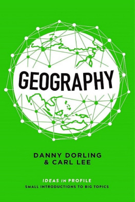 Danny Dorling Geography: Ideas in Profile