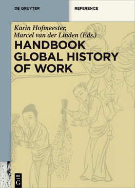 Karin Hofmeester Handbook Global History of Work