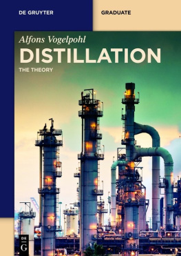 Vogelpohl Distillation: The Theory