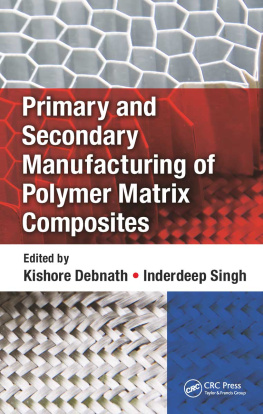 Kishore Debnath - Primary and Secondary Manufacturing of Polymer Matrix Composites