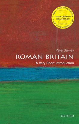Peter Salway Roman Britain: A Very Short Introduction