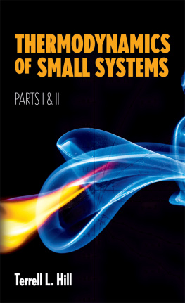 Hill - Thermodynamics of small systems