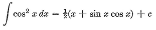 x is a variable n is an integers c and a are numbers TABLE IV LAWS OF - photo 15