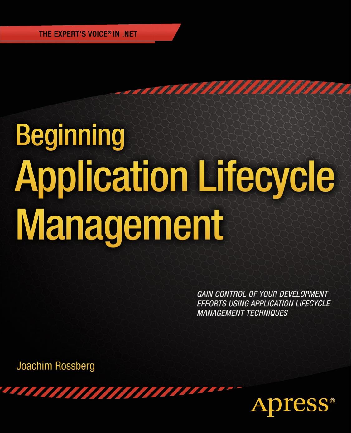 Beginning Application Lifecycle Management - image 1