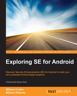 William Confer - Exploring SE for Android