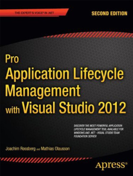 Joachim Rossberg - Pro Application Lifecycle Management with Visual Studio 2012