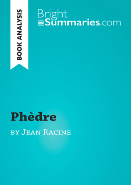 Claire Cornillon - Phaedre by Jean Racine