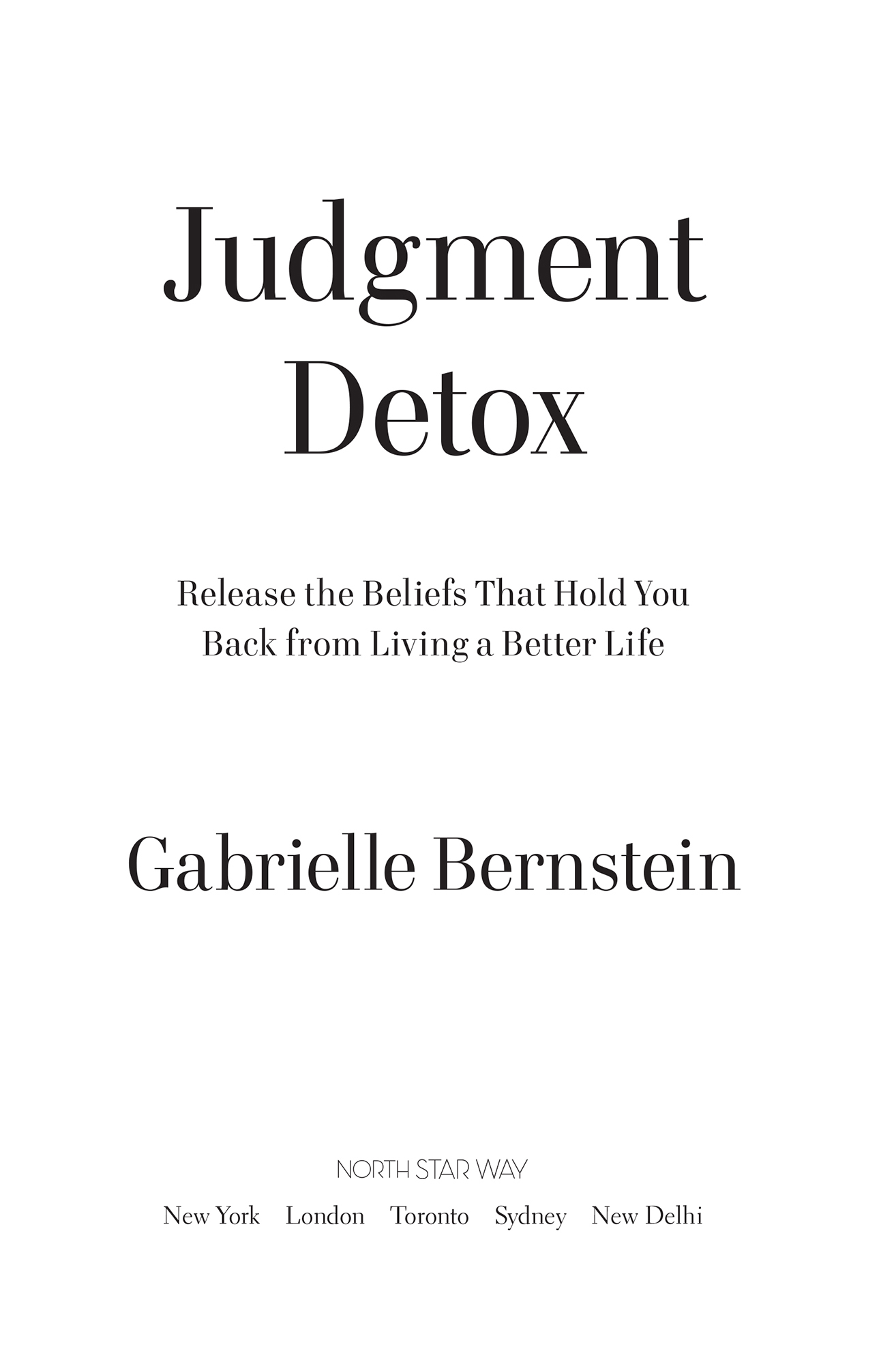 Judgment Detox - image 1