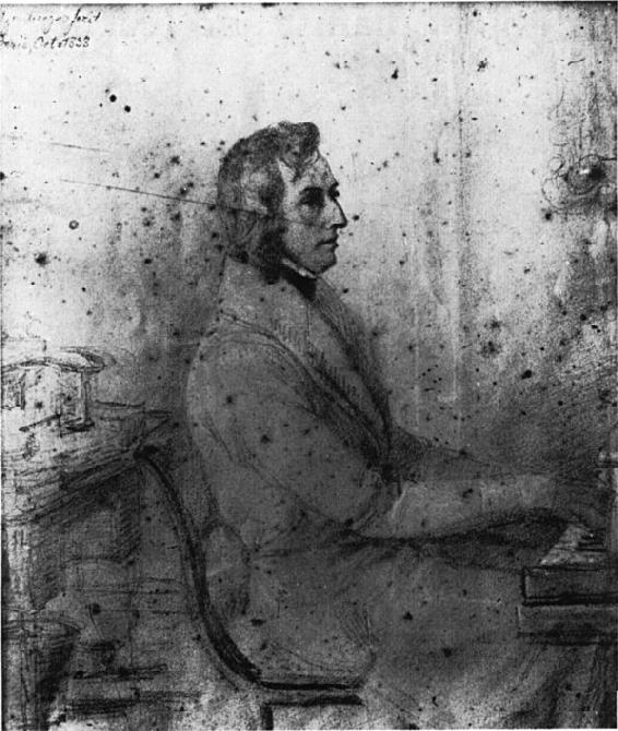 Chopin at the piano Pencil drawing by J Gtzenberger Paris October 1838 - photo 1