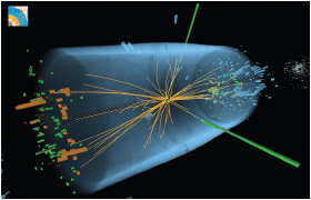 FIGURE 67 A computer reconstruction of an actual proton-proton collision event - photo 13