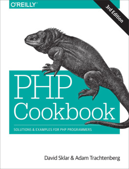 Sklar David - PHP Cookbook: Solutions & Examples for PHP Programmers