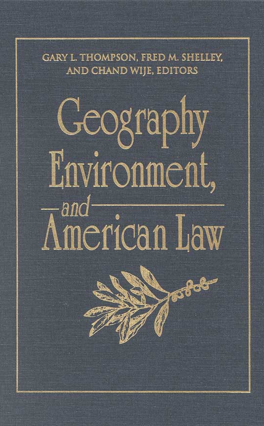 title Geography Environment and American Law author Thompson - photo 1