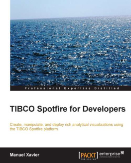 Xavier TIBCO Spotfire for developers