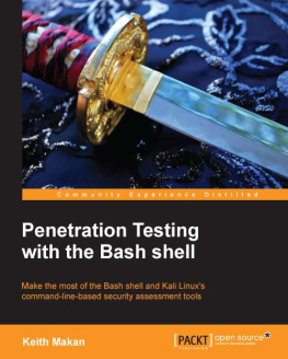 Keith Makan Penetration Testing with the Bash shell