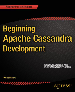 Mishra - Beginning Apache Cassandra development