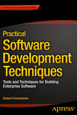 Crookshanks - Practical software development techniques : tools and techniques for building enterprise software