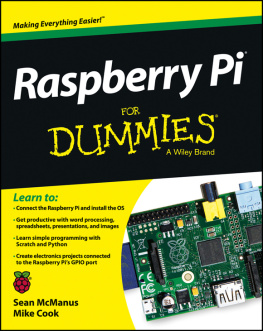 Sean McManus - Raspberry Pi for Dummies