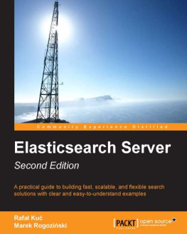 Kuc Rafa - Elasticsearch server : a practical guide to building fast, scalable, and flexible search solutions with clear and easy-to-understand examples