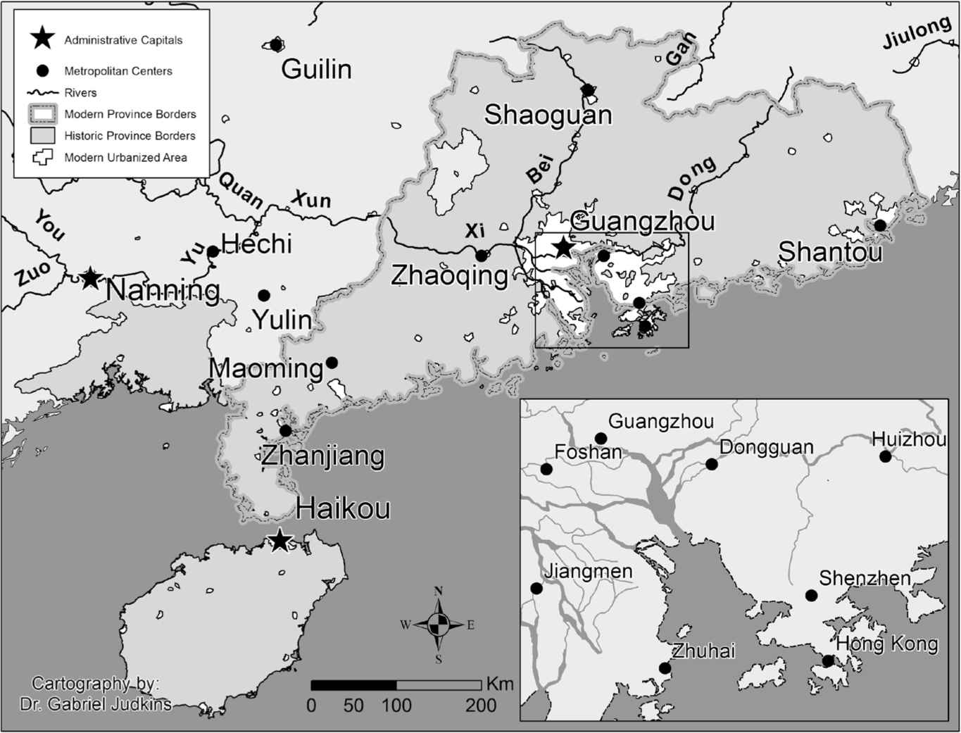 Map 2 Historic and Modern Guangdong Province Map 3 The Pearl River Delta - photo 3