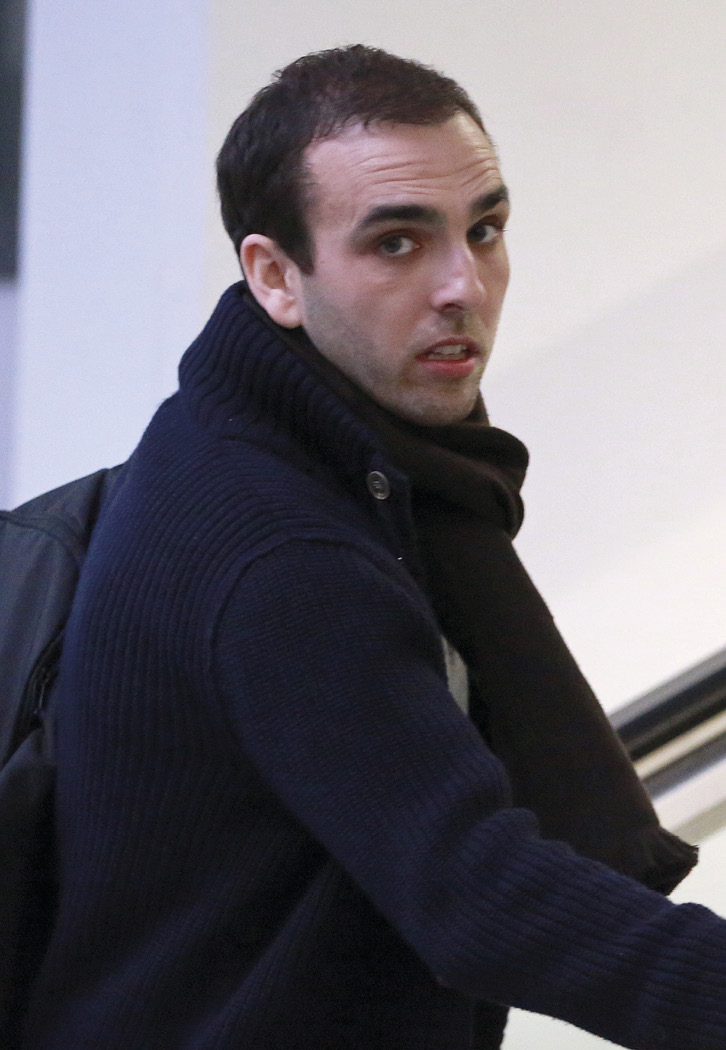 7 Christopher Kinahan Junior arrives at Dublin Airport after flying in for the - photo 7