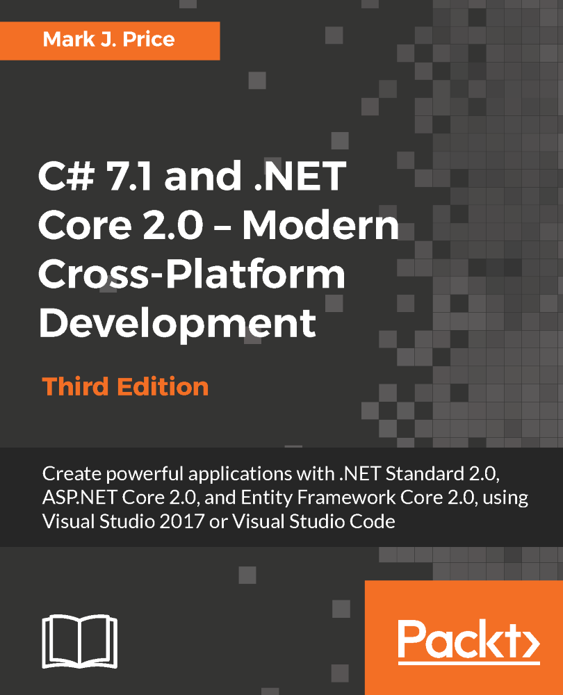 C 71 and NET Core 20 Modern Cross-Platform Development Third Edition - photo 1