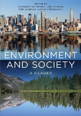 Christopher Schlottmann et al. (eds.) Environment and Society: A Reader