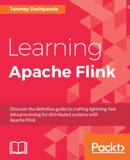 Tanmay Deshpande - Learning Apache Flink