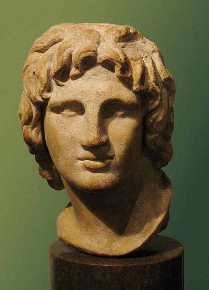 Andrew Dunns picture of an ancient bust of Alexander The first century BCE - photo 4